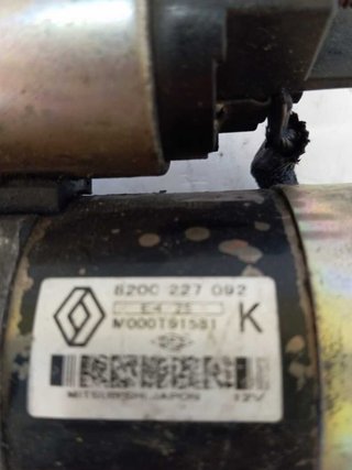 Motor arranque renault 8200584685 clio ii 11846