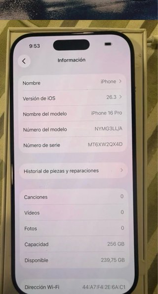 iPhone 16 Pro Space Gray