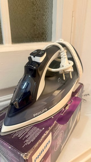 Philips PowerLife plancha vapor azul