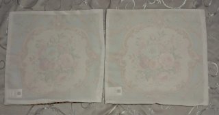 2 federe cuscini floreali stile barocco 45x45cm