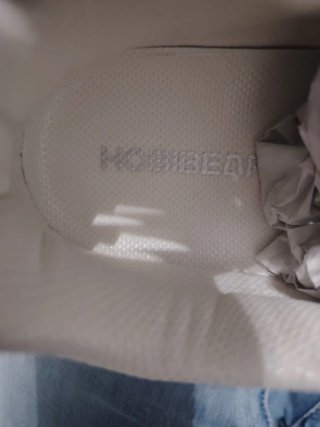 Zapatillas Hobibear Beige y Blanco