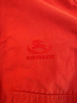 Chaqueta Burberry Vintage Roja