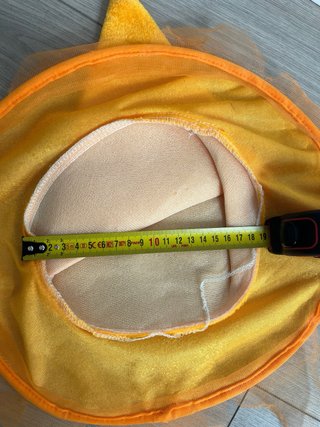 Gorro de disfraces naranja
