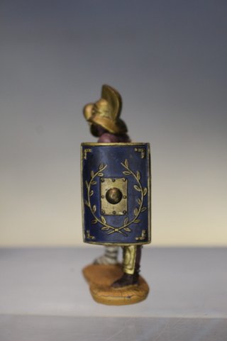 Gladiador mirmillo #43. 1:32. Soldados de plomo de la Antigua Roma