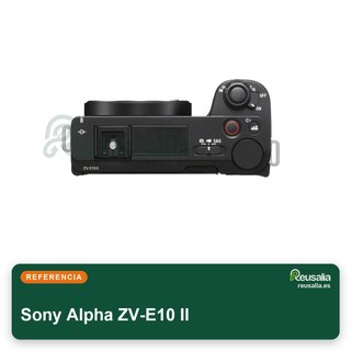 Sony Alpha ZV-E10 II cámara vídeo 4K60p