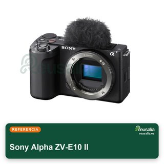 Sony Alpha ZV-E10 II cámara vídeo 4K60p