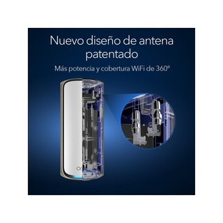 NETGEAR Orbi 970 10GB Blanco sistema mesh WiFi 7
