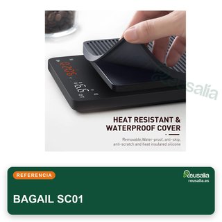 BAGAIL balanza café digital precisión timer