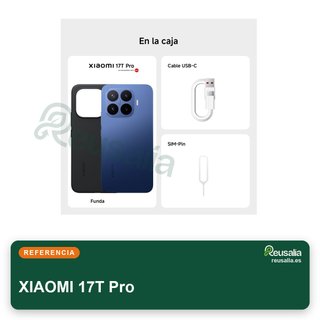 XIAOMI 17T Pro 12+1024GB Violeta pantalla 144Hz
