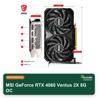 MSI GeForce RTX 4060 Ventus 8GB