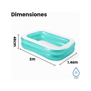 Bestway Family piscina hinchable infantil azul