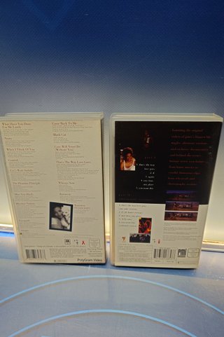 2 VHS, video musicali, Janet Jackson