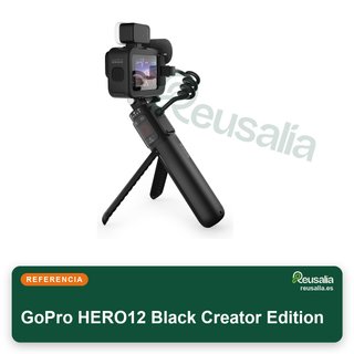 GoPro HERO12 Black Creator cámara 5.3K HDR