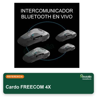 Cardo FREECOM 4X intercomunicador moto bluetooth