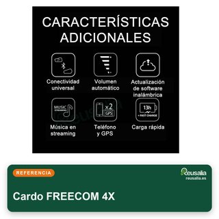 Cardo FREECOM 4X intercomunicador moto bluetooth
