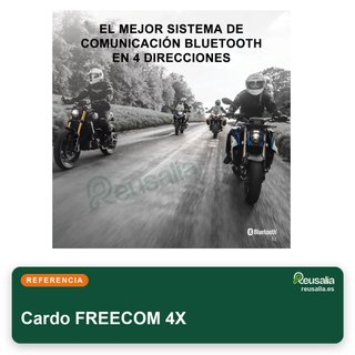 Cardo FREECOM 4X intercomunicador moto bluetooth