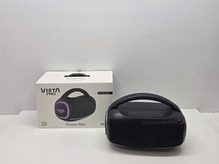 altavoz portatil bluetooth vieta power max ev-50bk 60w