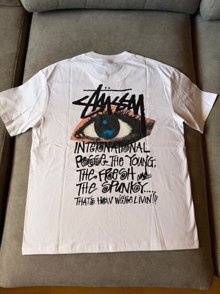 Camiseta Stussy Blanca