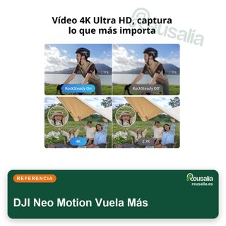 DJI Neo Motion dron mini cámara 4K
