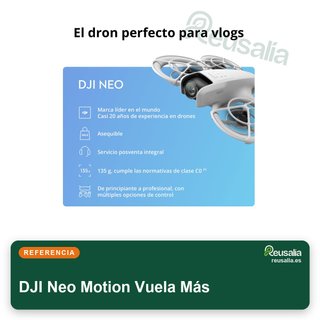 DJI Neo Motion dron mini cámara 4K