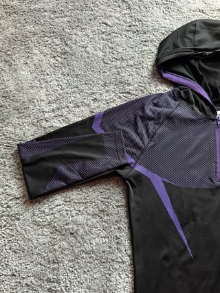 Hoodie Gymshark Onyx V5 Preto e Roxo