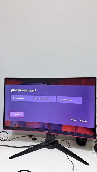 Monitor AOC Curvo Negro/Rojo