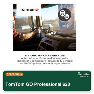 TomTom GO Professional 620 navegación vehículos