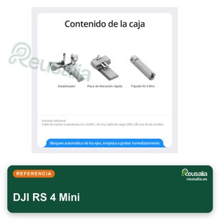 DJI RS 4 Mini estabilizador cámara 2kg