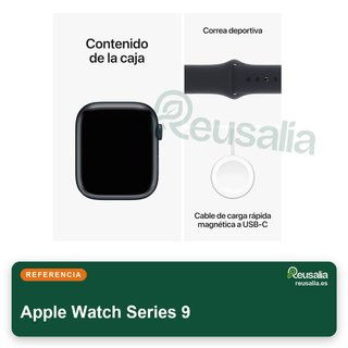 Apple Watch Series 9 GPS 45mm aluminio