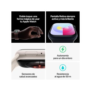 - Apple Series 9 Watch smartwatch salud