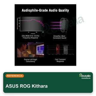 ASUS ROG Kithara auriculares gaming abiertos