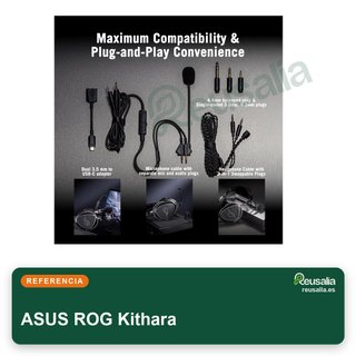 ASUS ROG Kithara auriculares gaming abiertos