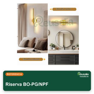 Riserva Aplique Pared LED 24W 3000K 60cm