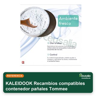 Recambios compatibles contenedor pañales Tommee