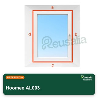 Hoomee cubierta ventana 560cm aire acondicionado