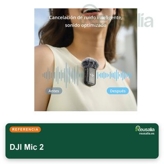DJI Mic 2 inalámbrico 2 TX 1 RX