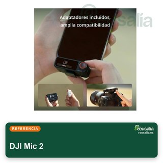 DJI Mic 2 inalámbrico 2 TX 1 RX