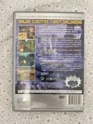 Ratchet & Clank 3 PS2 PAL España