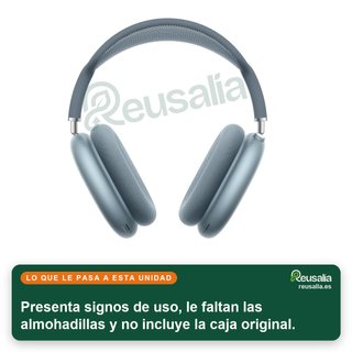 - Apple AirPods MAX auriculares sonido alta