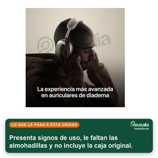 - Apple AirPods MAX auriculares sonido alta