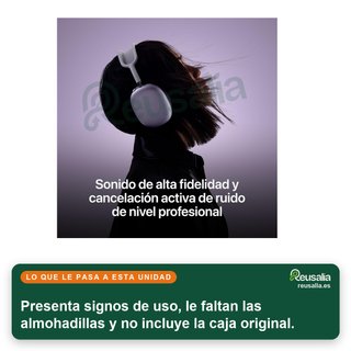 - Apple AirPods MAX auriculares sonido alta