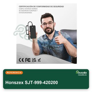 Honszex cargador patinete eléctrico 42V 2A