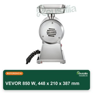VEVOR picadora carne eléctrica 1100W acero