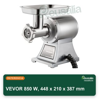 VEVOR picadora carne eléctrica 1100W acero