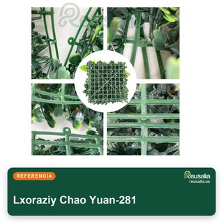 Lxoraziy paneles plantas artificiales 25x25 cm