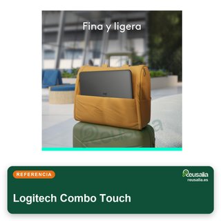 Logitech Combo Touch funda teclado iPad Pro 13