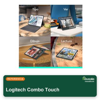 Logitech Combo Touch funda teclado iPad Pro 13