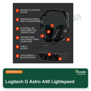 Logitech G Astro A50 Lightspeed gaming