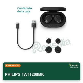 PHILIPS TAT1209BK auriculares inalámbricos