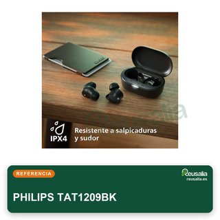 PHILIPS TAT1209BK auriculares inalámbricos